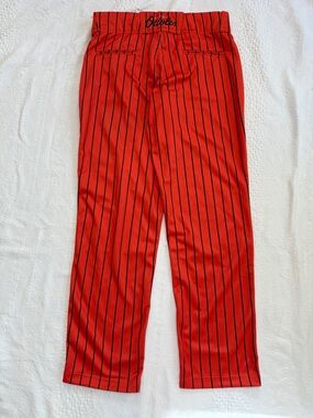 Baltimore Orioles Baseball Pants New Balance Men’s Large L Orange Black Striped